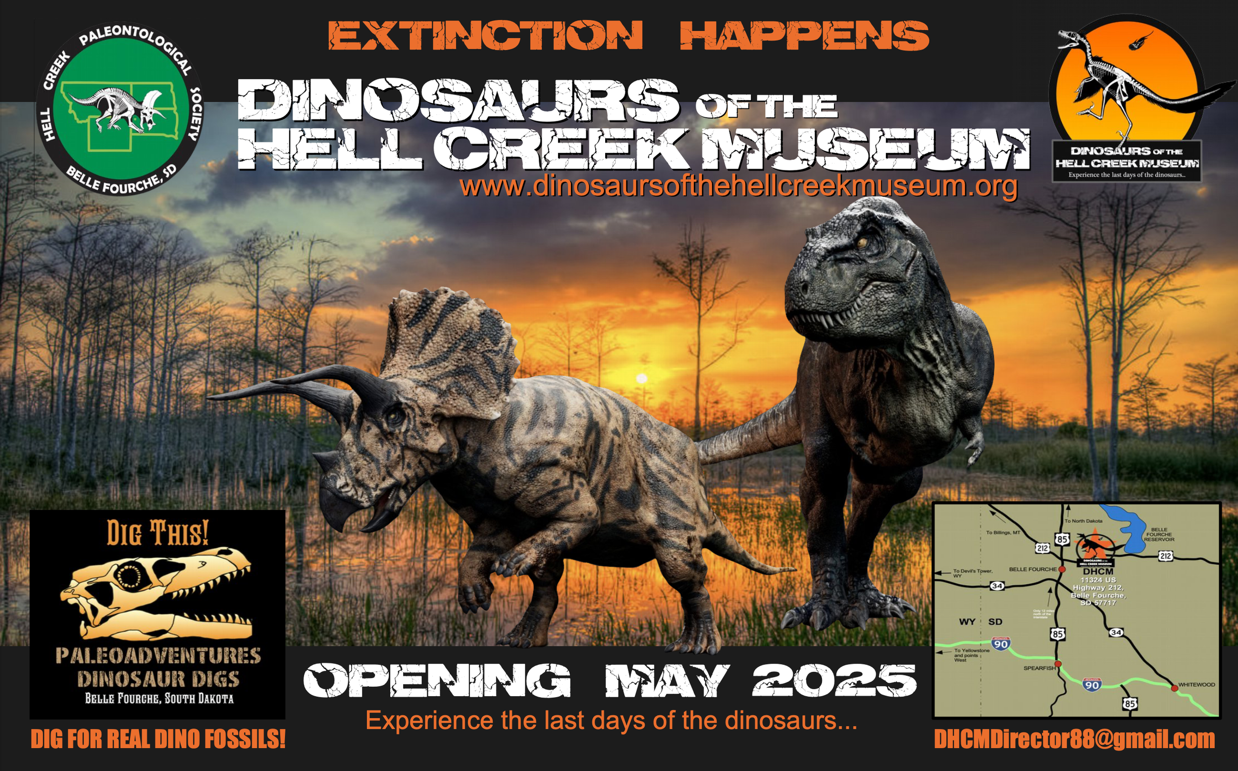 DINOSAURS OF THE HELL CREEK MUSEUM | Discover Dino Treasures